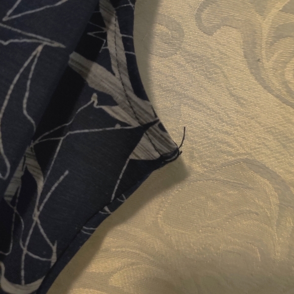 Rachel Roy Polynesian Blue & Grey Asymmetrical Wrap Maxi dress - Picture 9 of 10